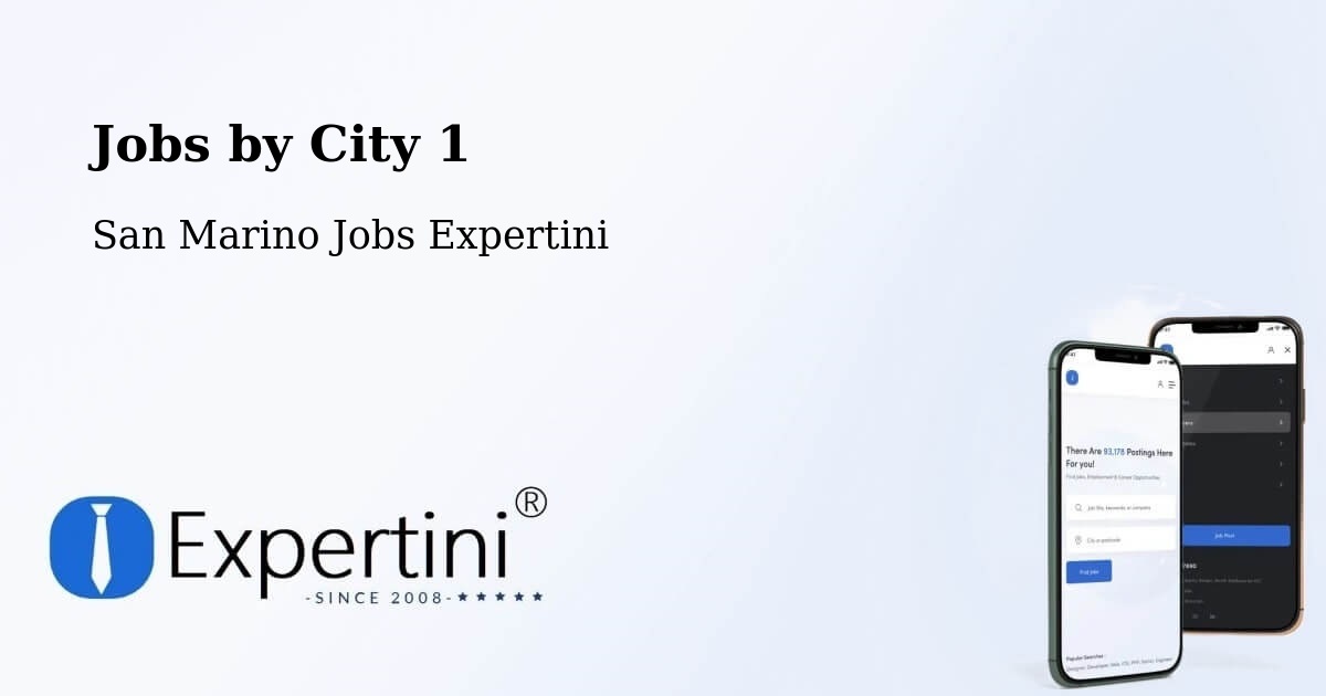 City Jobs in San Marino - Expertini