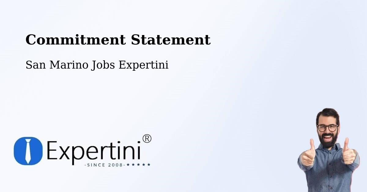 Corporate Commitment – San Marino - San Marino Jobs Expertini