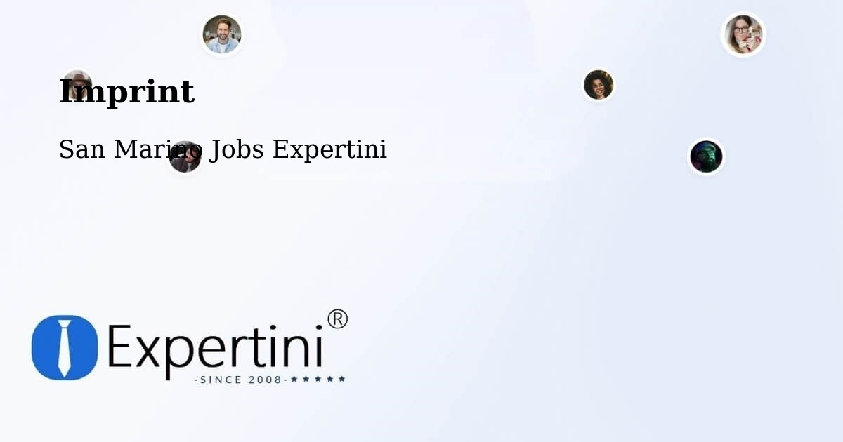Imprint – San Marino - San Marino Jobs Expertini