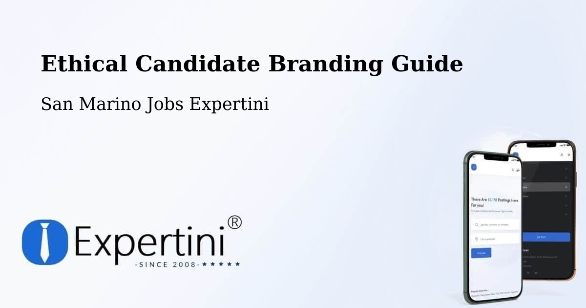 Ethical Candidate Branding Guide - San Marino Jobs Expertini