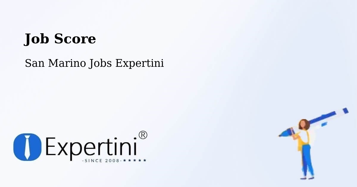 Job Score - San Marino Jobs Expertini