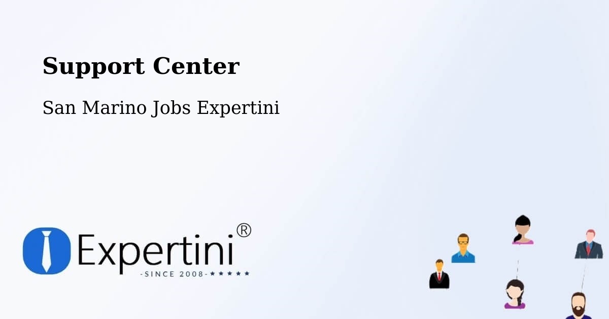 Support Center - San Marino Jobs Expertini